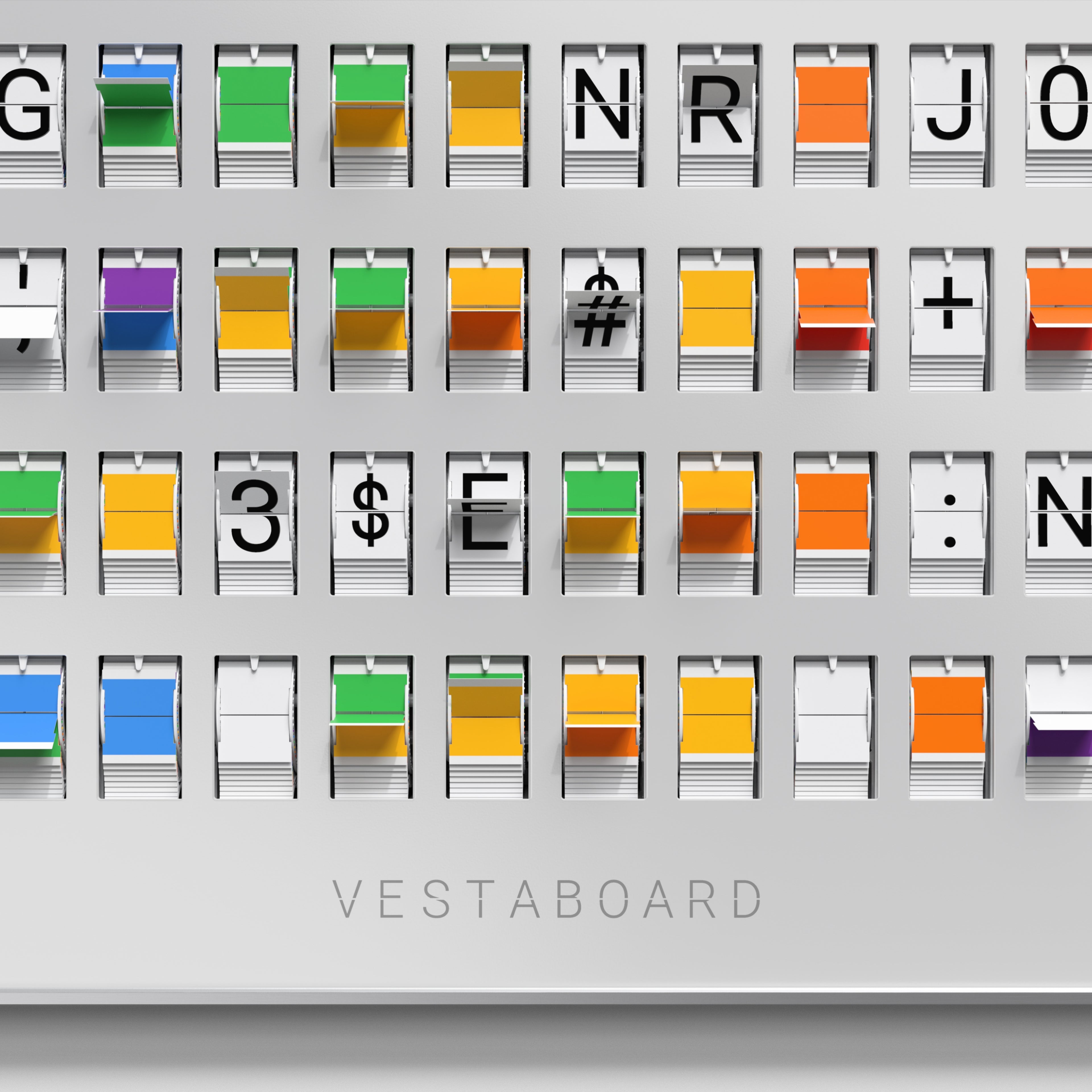 Vestaboard White